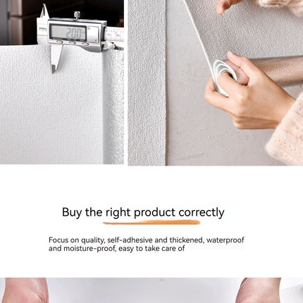 Peekaboo Studio Waterproof Linen Pattern Thickened Self-Adhesive Wallp
