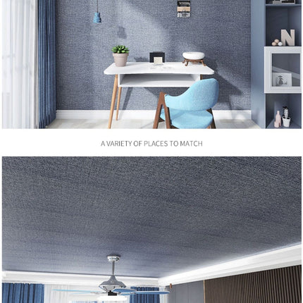 Peekaboo Studio Waterproof Linen Pattern Thickened Self-Adhesive Wallp