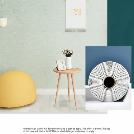 Peekaboo Studio Waterproof Linen Pattern Thickened Self-Adhesive Wallp