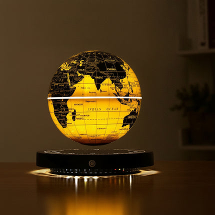 Très Elite Magnetic Levitation Globe with LED Night Light & 360° Rotat