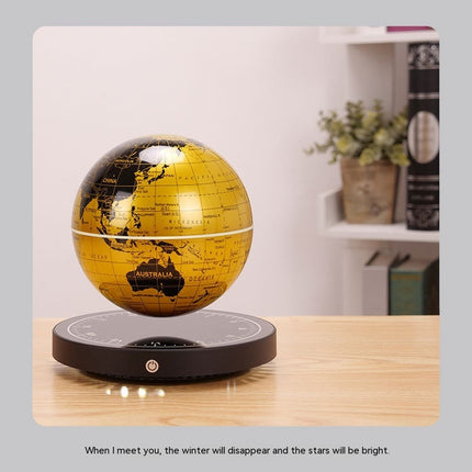 Très Elite Magnetic Levitation Globe with LED Night Light & 360° Rotat