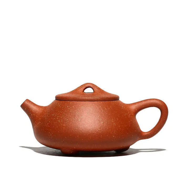 240CC Handmade Yixing Clay Teapot for Puer Tea Brewing