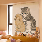 Cat Massage Rabbit