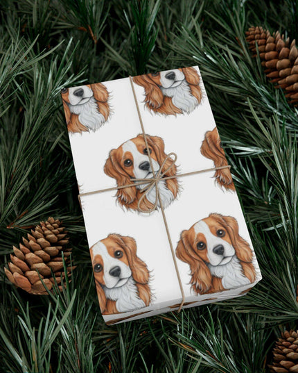 Elegant Puppy-Inspired Gift Wrap Set - Elevate Your Gifting Experience