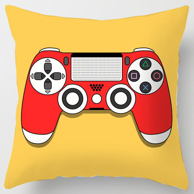 Gamepad Button Printing Car Cushion Cover