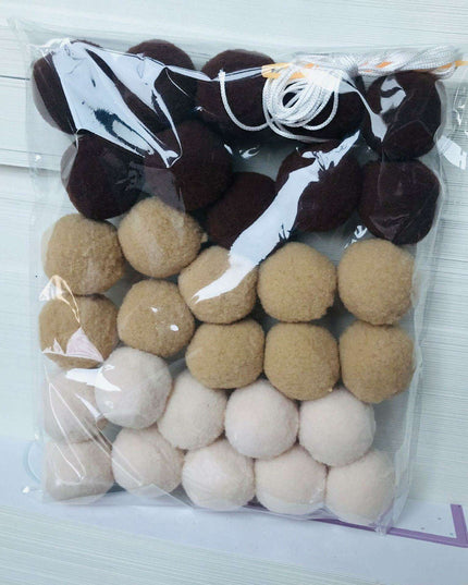 Scandinavian Luxe Cotton Thread Hair Ball Pendant Light