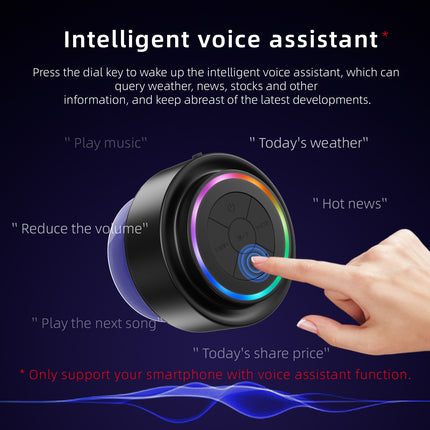 Peekaboo Studio IP67 Waterproof 5W Portable Speaker with Bluetooth Con