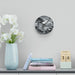 Vibrant Acrylic Wall Clocks - Round and Square Shapes, Multiple Sizes | Keyhole Hanging Slot, Eye-catching Designs