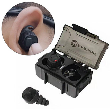 EARMOR M20 Electronic Earplugs - Noise Cancelling & Rechargeable
