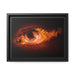 Sophisticated Black Pinewood Framed Canvas Print Collection