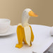 Whimsical Duck and Banana Ornament - Playful Desk Accent and Special Gift