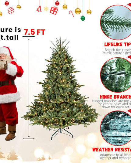 PE, PVC Christmas Tree, Green