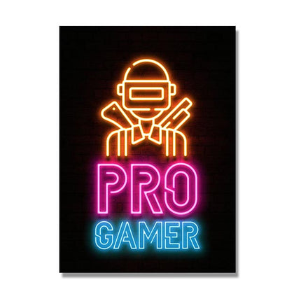 Canvas Painting Game Player Quotes Mural