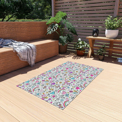 Plush Outdoor Chenille Rug - Transform Your Outdoor Oasis with Luxury