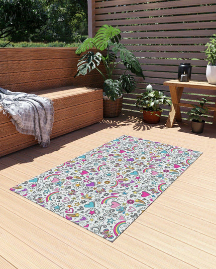 Plush Outdoor Chenille Rug - Transform Your Outdoor Oasis with Luxury