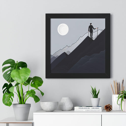 Moonlight Print Framed Poster