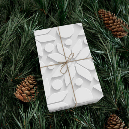 Luxurious 3D Christmas Gift Wrap Set - Maison d'Elite Premium Paper Collection