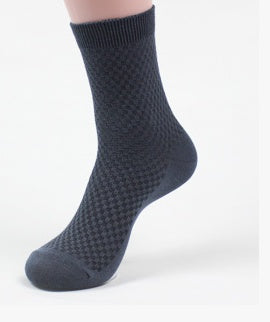 Peekaboo Studio Men's Bamboo Fiber Socks - Soft, Breathable Comfort