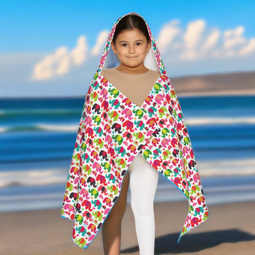 Youth Hooded Towel: Luxurious Comfort and Vibrant Style