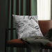 Vibrant Water-Resistant Floral Cushions with Concealed Zipper for Indoor and Outdoor Décor