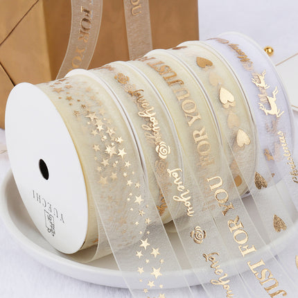 Peekaboo Studio Birthday Gift Ribbon - Decorative, High-Quality Materi