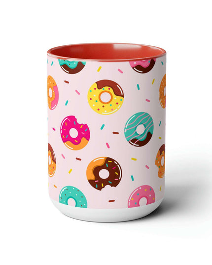 Sophisticated Two-Tone Ceramic Mug Collection - 15oz by Maison d'Elite