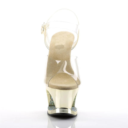 Peekaboo Studio Women's Stiletto Cheongsam Sandals - Pole Dance Design