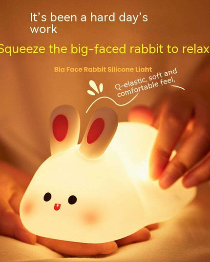 Bunny Glow: Touch LED Night Light for Kids