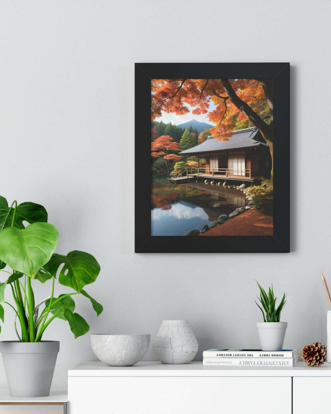 Tranquil Japanese Zen Garden Wall Art - Eco-Friendly Decor for a Serene Home