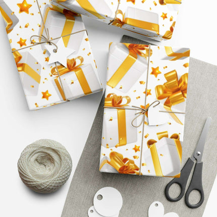 Luxurious Artisan 3D Holiday Gift Wrap Set - Crafted in the USA