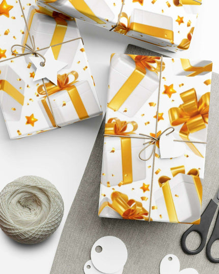 Luxurious Artisan 3D Holiday Gift Wrap Set - Crafted in the USA