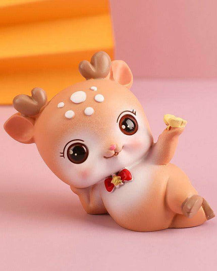 Enchanting Resin Deer Pendant for Stylish Home and Automotive Decor