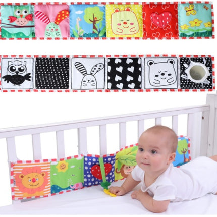 Peekaboo Studio Multifunctional Baby Stroller Bed with Adjustable Cano