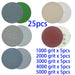 25-Piece Premium Sanding Pad Kit for Expert Woodworking Finishing