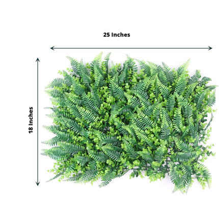 AliKopy 12 Sq. ft. UV Protected Artificial Greenery Wall Panels
