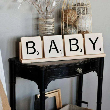 26-Piece Versatile Alphabet Stencil Set for Creative Crafts and Home Decor - Très Elite