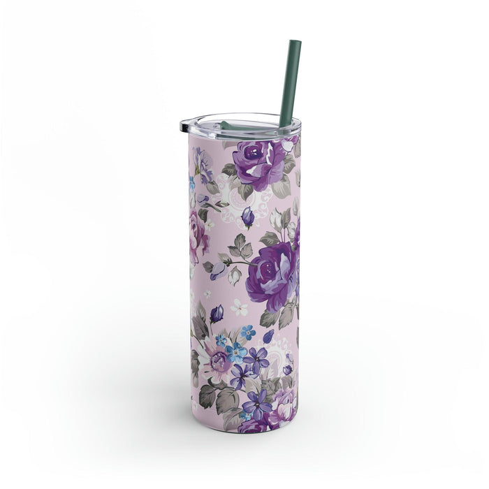20oz Elegant Matte Stainless Steel Skinny Tumbler by Maars Maker - Sip in Luxury