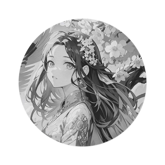 Fantasy Anime Round Carpet - Vibrant Designs, Luxurious Chenille