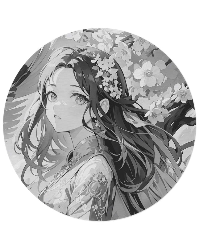 Fantasy Anime Round Carpet - Vibrant Designs, Luxurious Chenille