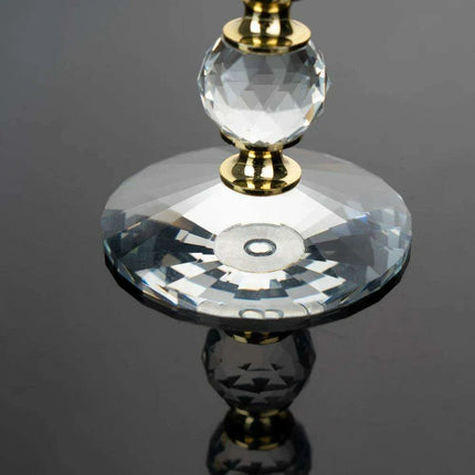 260ML Elegant Lead-Free Crystal Martini Glasses - Premium Drinkware for Cocktails, Wine, and Coffee - Ideal for Celebrations, Bars, and Gift Giving - Très Elite