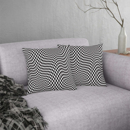 Elegant Waterproof Geometric Floral Cushion Set
