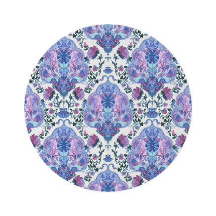 Elegant Chenille Round Area Rug: Classic Charm by Elite Maison