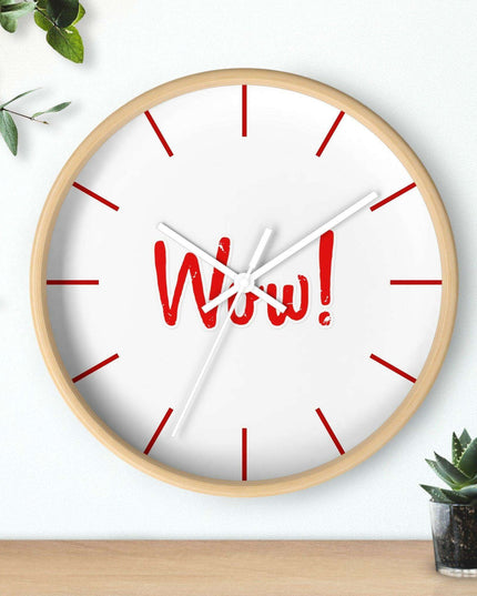 Elegant Artisan Wooden Business Wall Clock with Premium Finish