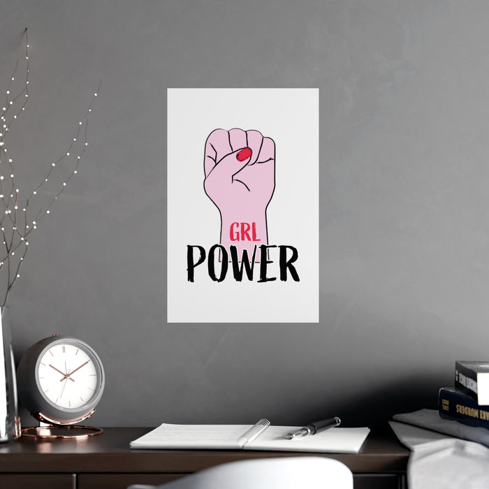 Elevate Your Home Decor with Premium Empowerment Matte Posters