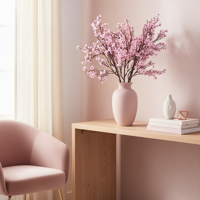 Peekaboo Studio Artificial Gypsophila Flower - Realistic, Long-Lasting
