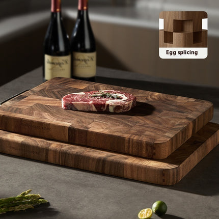 Thickened Solid Wood Double Sided Square Chopping Board For Kitchen