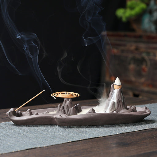 Elegant Purple Sand Incense Burner: A Fusion of Tradition and Modernity