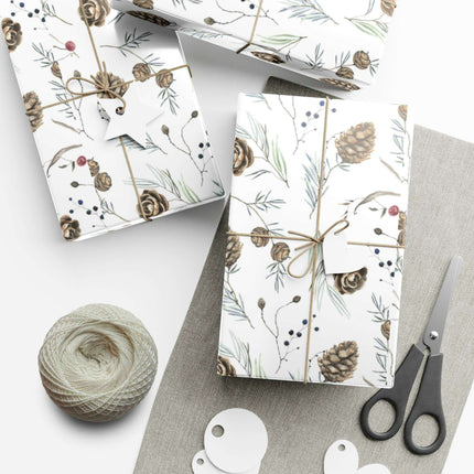 Exquisite American-Made Holiday Gift Wrap Collection: Chic Matte & Satin Selections