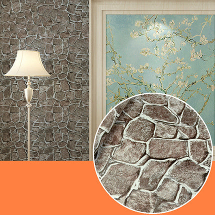 Peekaboo Studio Brick Pattern Waterproof Wallpaper - Durable & Easy to