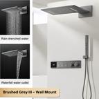 Brushed Grey III – Wall Mount